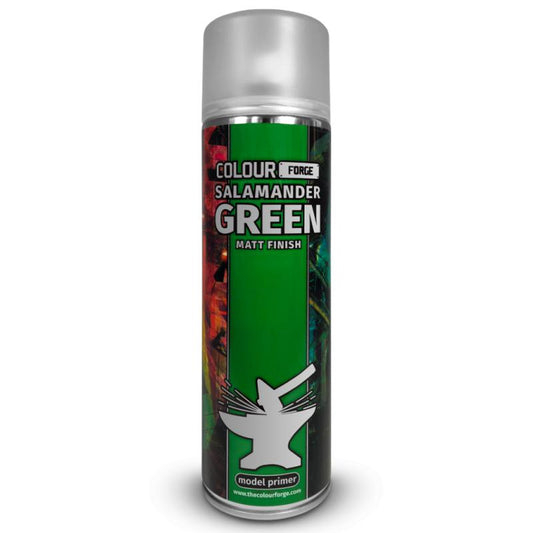 Colour Forge Salamander Green Spray Primer (500ml)