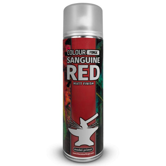 Colour Forge Sanguine Red Spray Primer (500ml)
