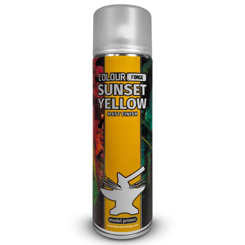 Colour Forge Sunset Yellow Spray Primer (500ml)