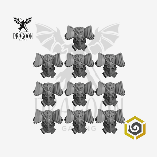 Crimson Lords Winged Backpacks X10