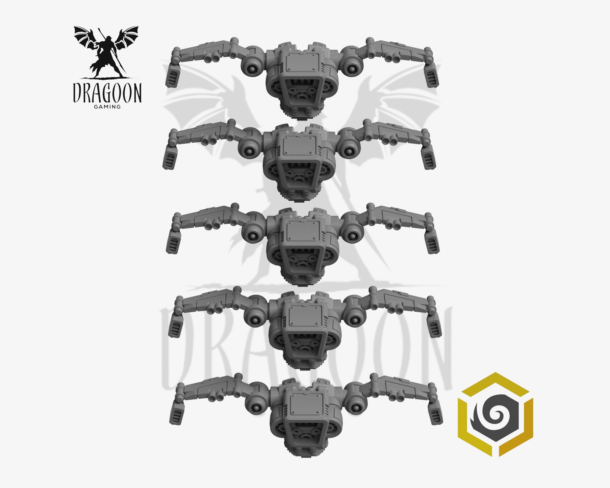 Eternal Pilgrims Extended Jump Packs - 28mm Resin - Warhammer 40k Compatible - Prime Space Knight