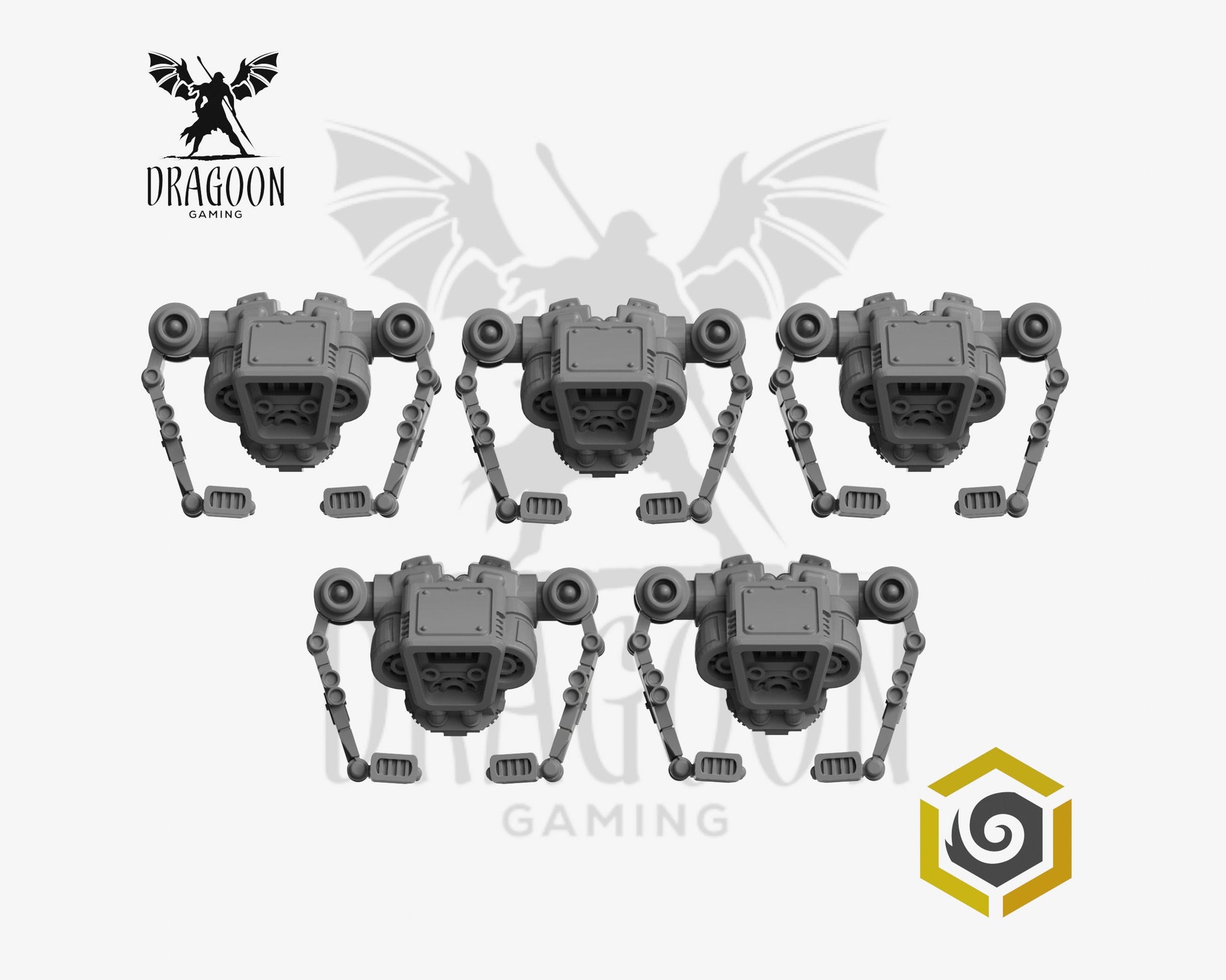 Eternal Pilgrims Folded Jump Packs - 28mm Resin - Warhammer 40k Compatible - Prime Space Knight