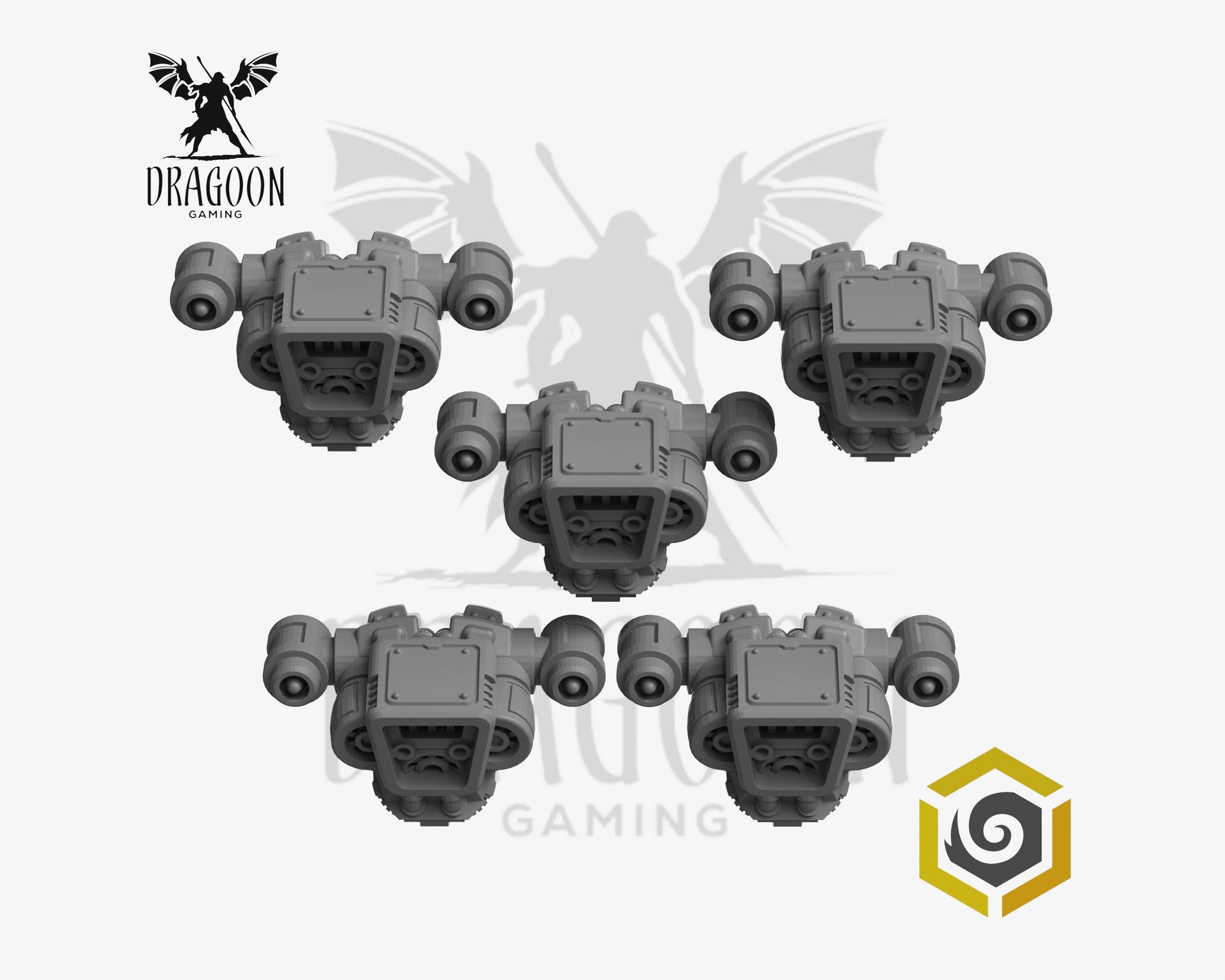 Eternal Pilgrims Generic Jump Packs - 28mm Resin - Warhammer 40k Compatible - Prime Space Knight