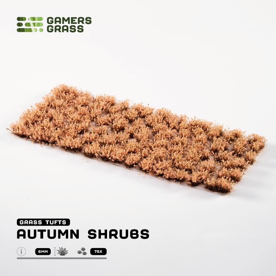 Gamers Grass Shrub Tufts - Autumn (6mm) product sheet