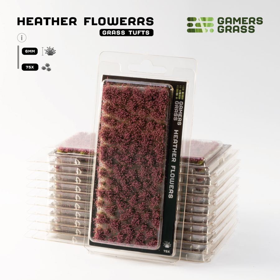Gamers Grass Flower Tufts - Heather Flowers (6mm)