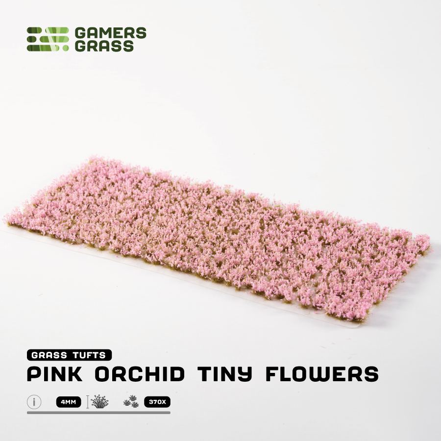 Gamers Grass Tiny Flowers - Pink Orchid product sheet