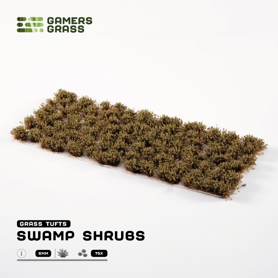 Gamers Grass Shrub Tufts - Swamp (6mm) product sheet