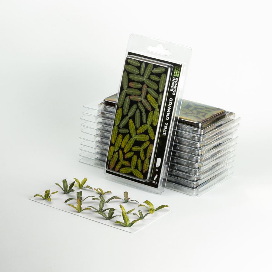 Gamers Grass Laser Plants - Banana Tree retail pack