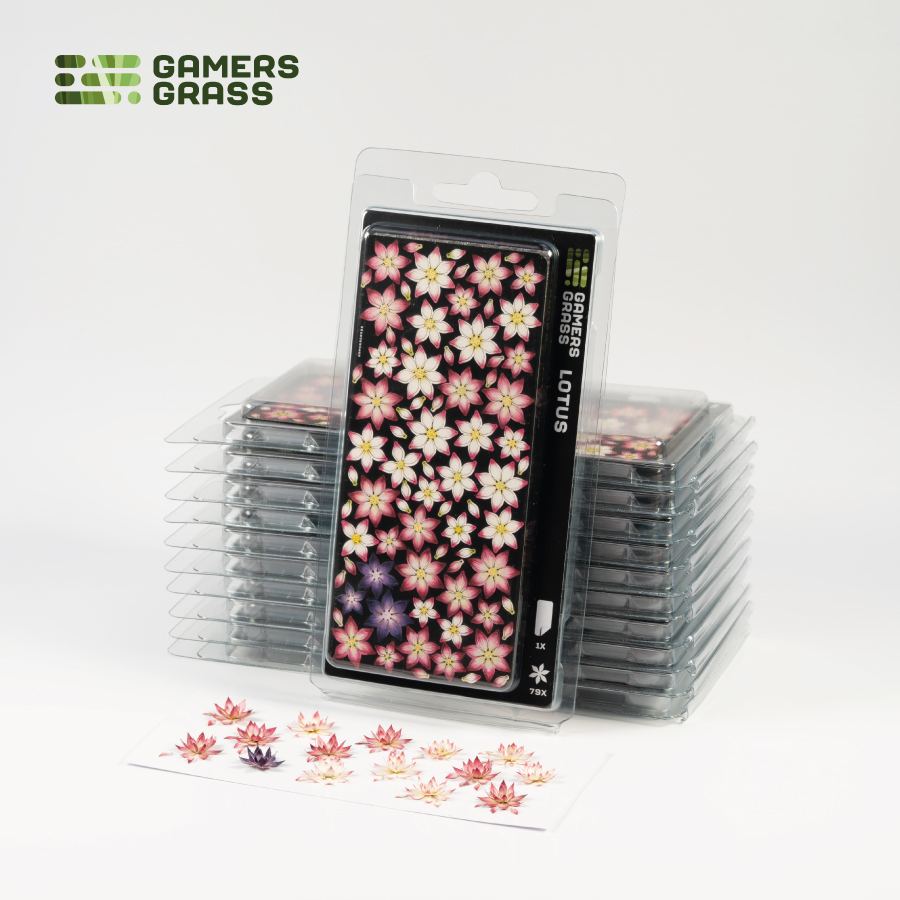 Gamers Grass Laser Plants - Lotus Flower retail pack