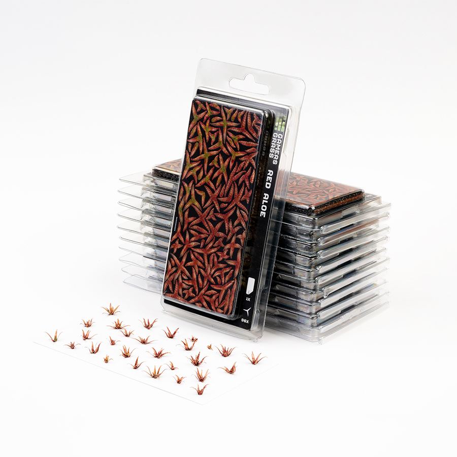 Gamers Grass Laser Plants - Red Aloe retail pack