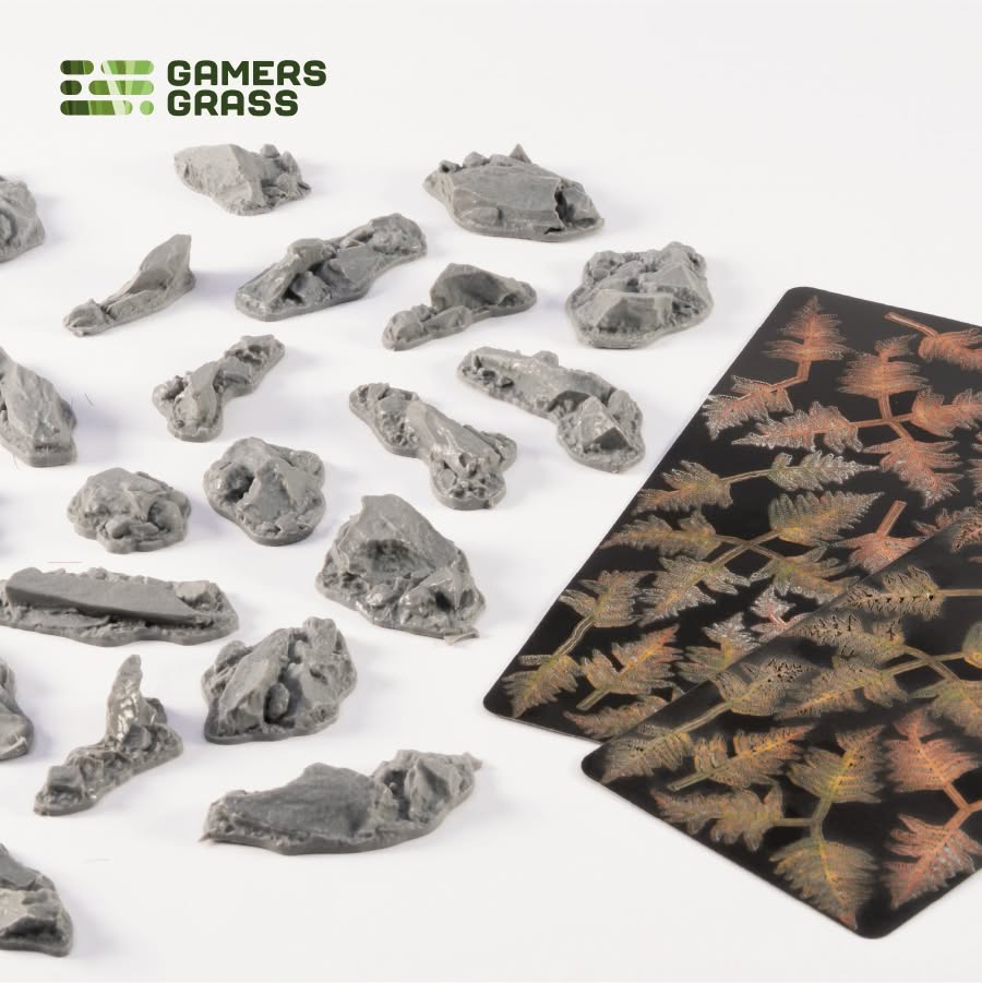 Gamers Grass Golden Autumn Glade Basing Box