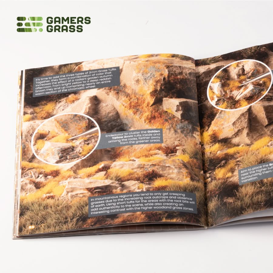Gamers Grass Golden Autumn Glade Basing Box