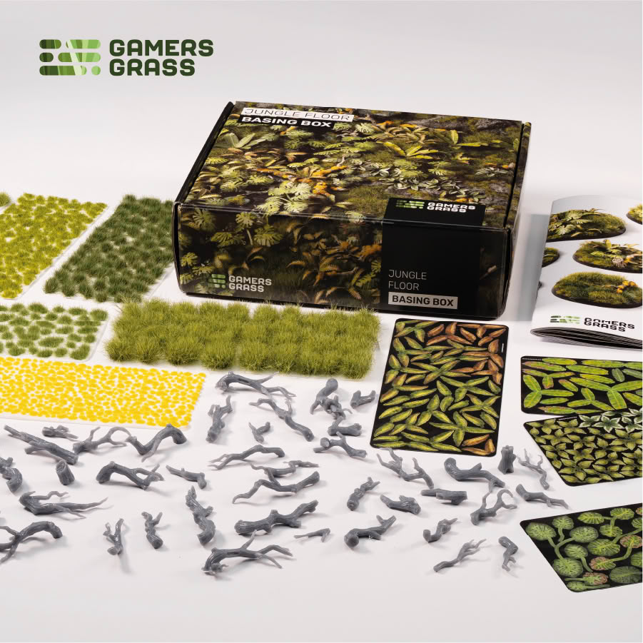 Gamers Grass Jungle Floor Basing Box product image 1