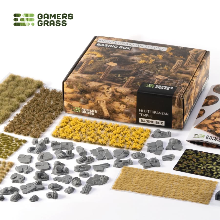 Gamers Grass Mediterranean Temple Basing Box