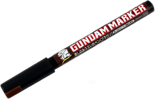 Gundam Marker GM-303 - Brown Pour Type for Precision Panel Lining