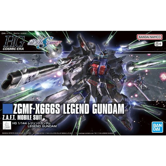HG 1/144 ZGMF-X666S Legend Gundam