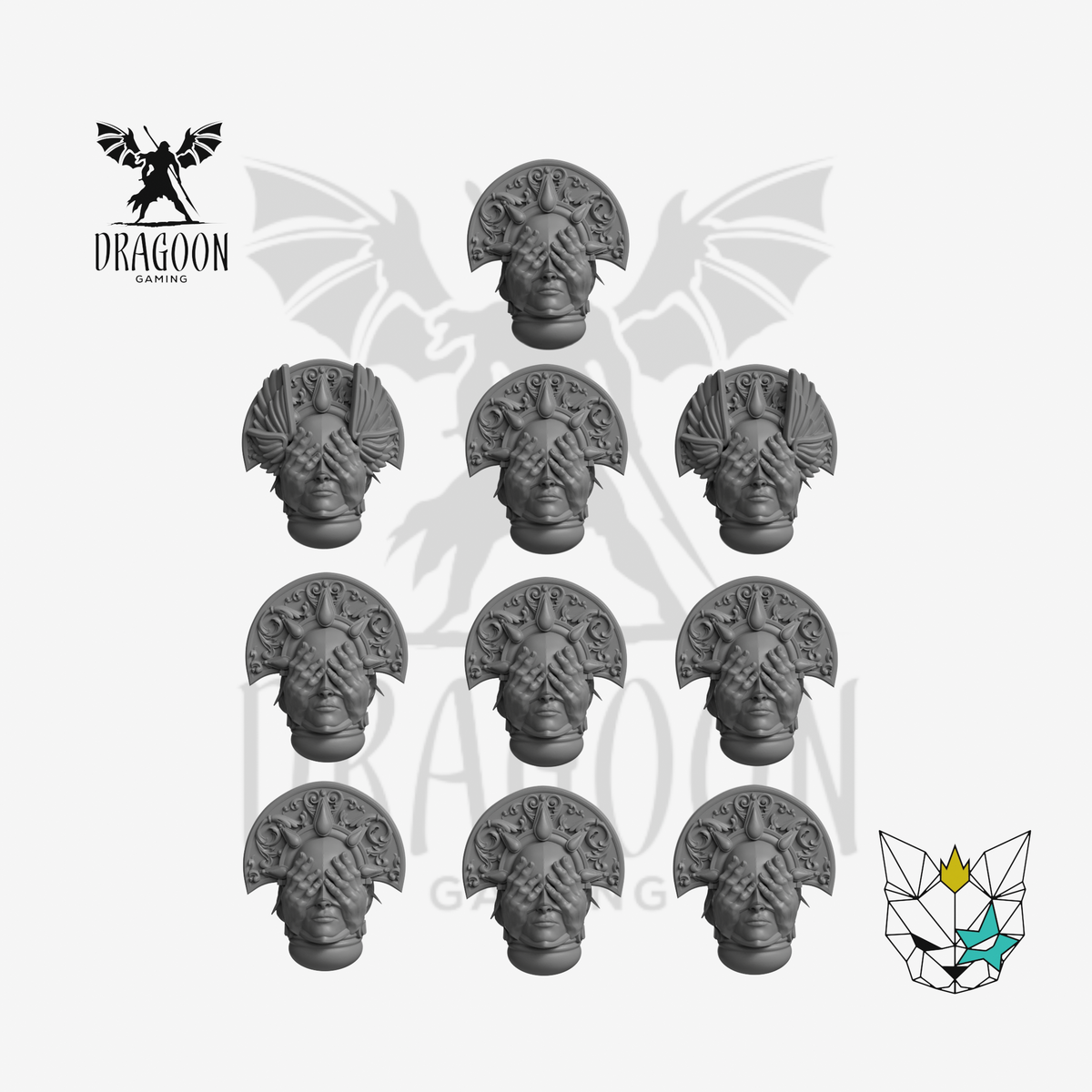 Baroque See No Evil Helmets