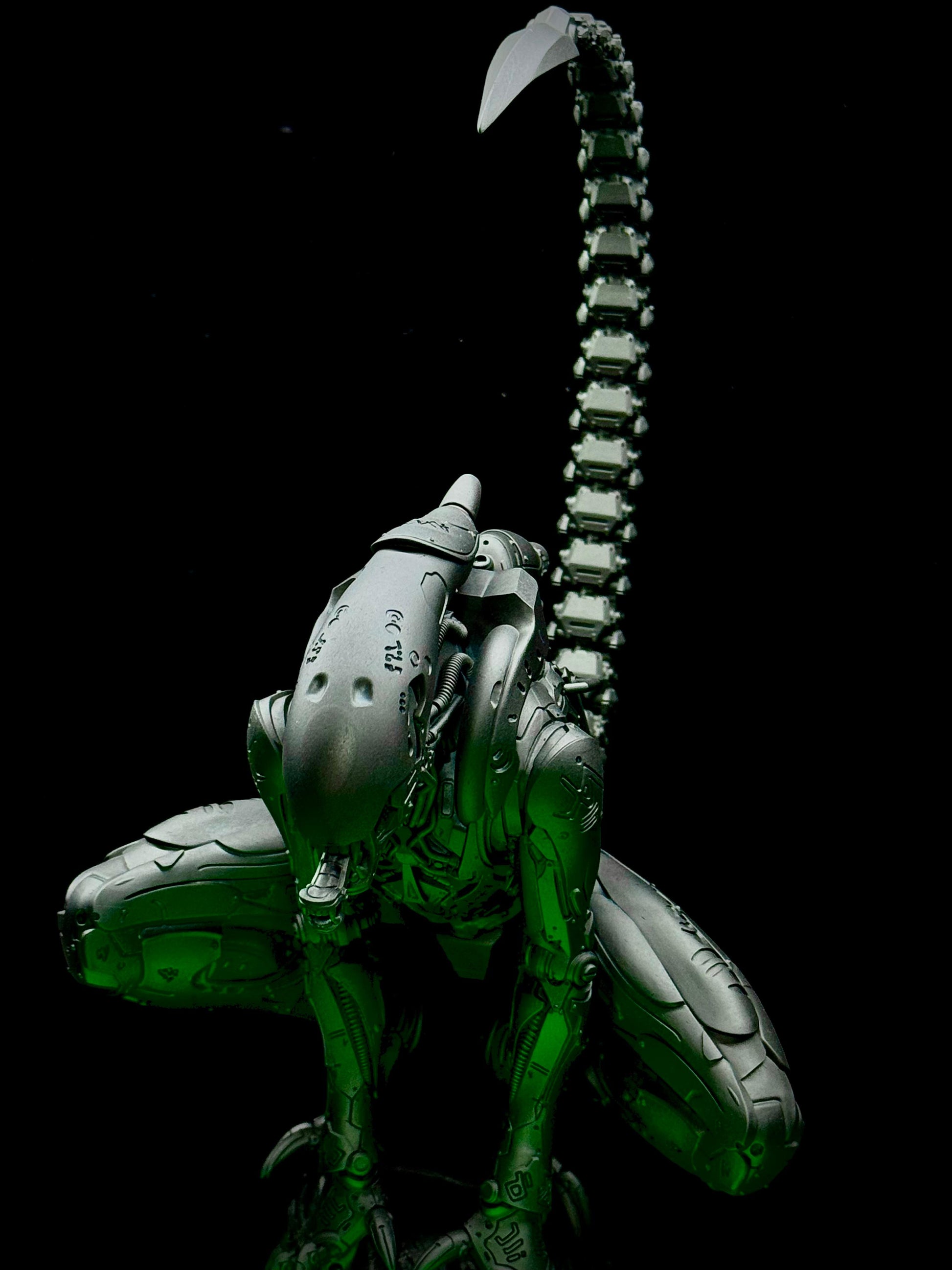 Xenoborg Bio-Mechanical Horror - 225mm Tall Premium Display Model Kit
