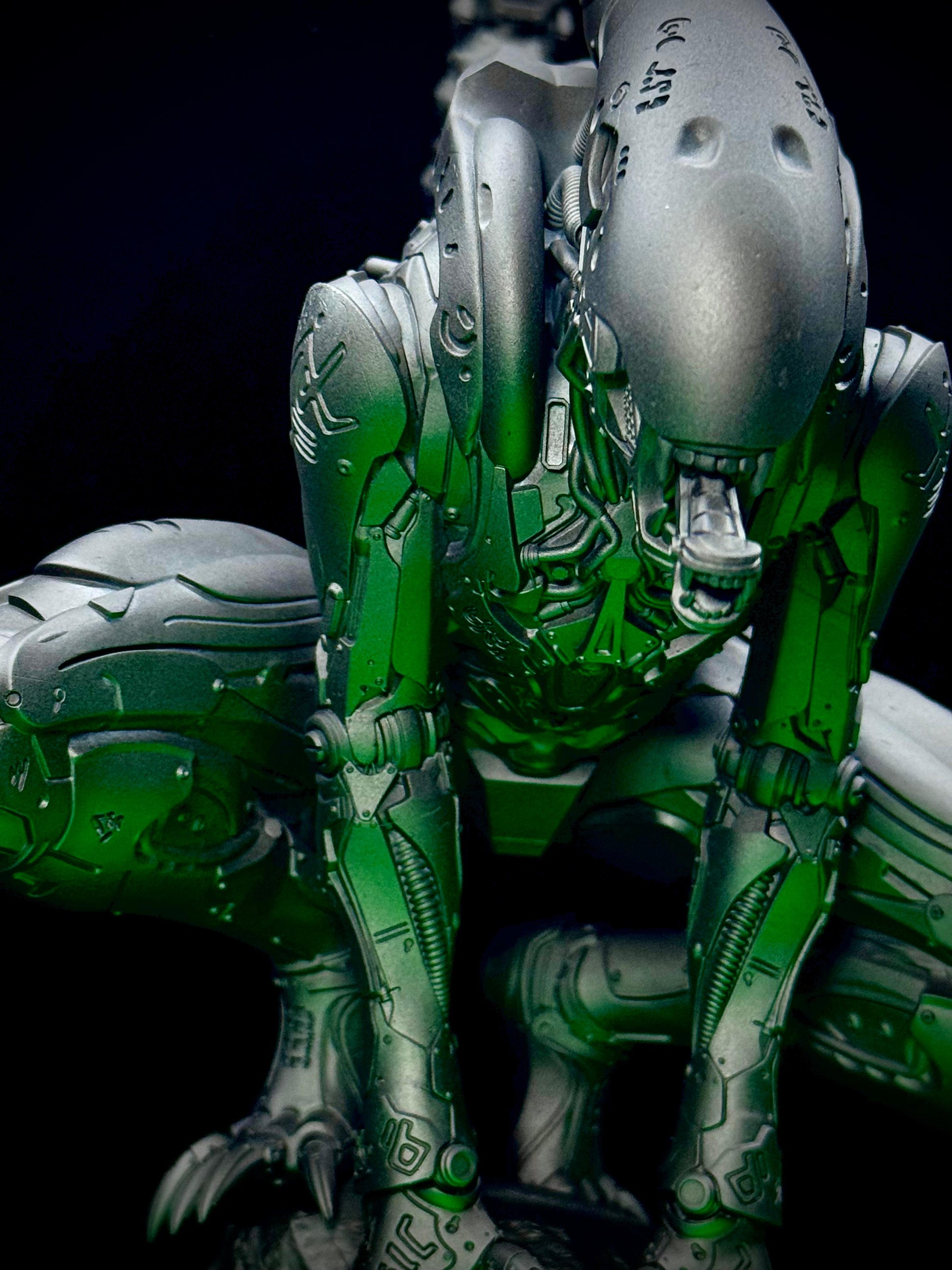 Xenoborg Bio-Mechanical Horror - 225mm Tall Premium Display Model Kit