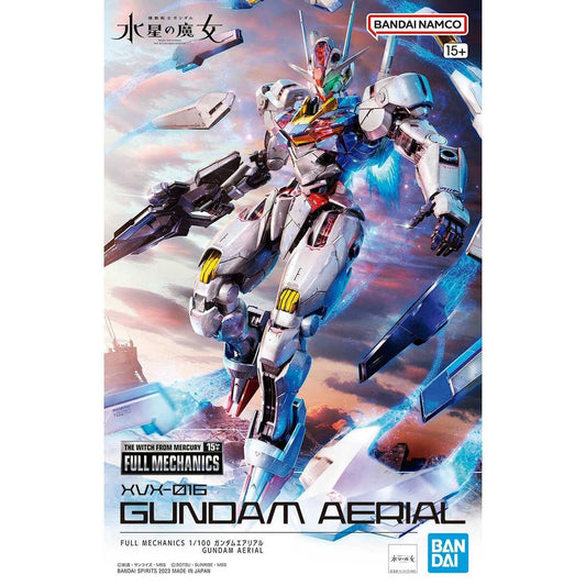 Full Mechanics 1/100 Gundam Aerial Bandai Gunpla model kit image 2
