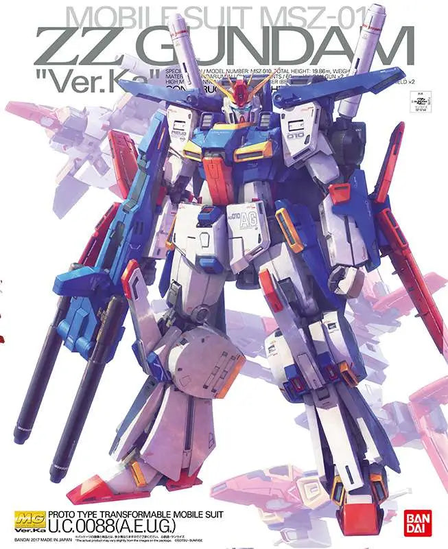 MG ZZ Gundam Ver. Ka 1/100