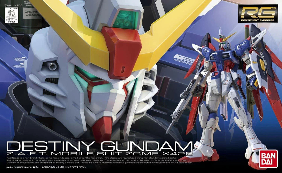 RG 1/144 ZGMF-X42S Destiny Gundam - Mobile Suit Gundam SEED Destiny