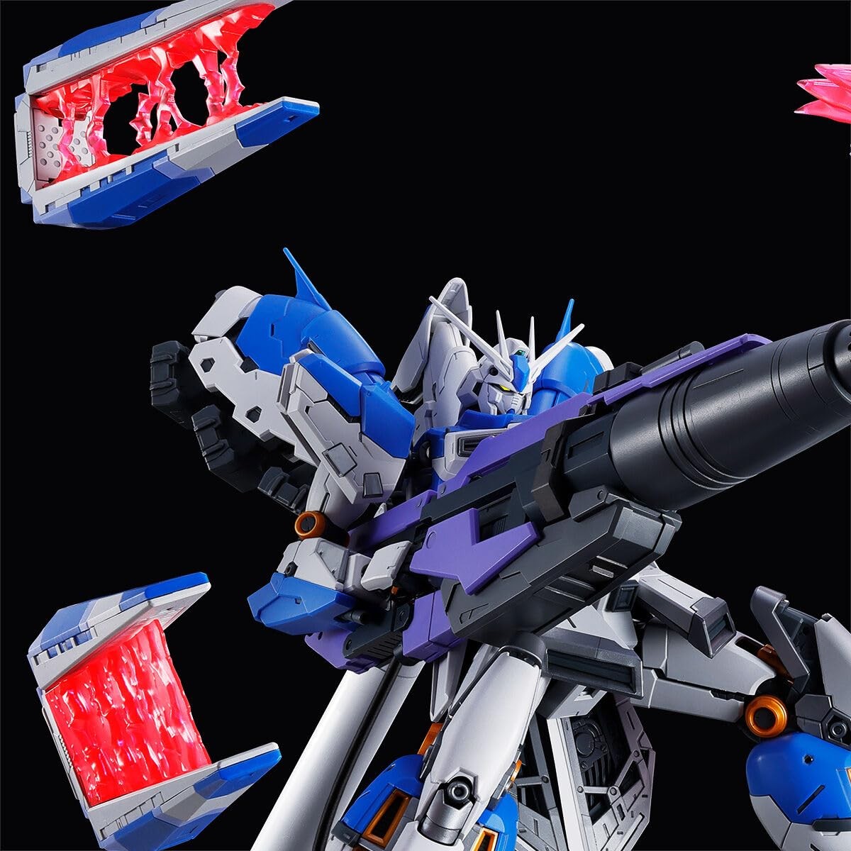 RG 1/144 Hi-ν Gundam Hyper Mega Bazooka Launcher & Funnel Display Set