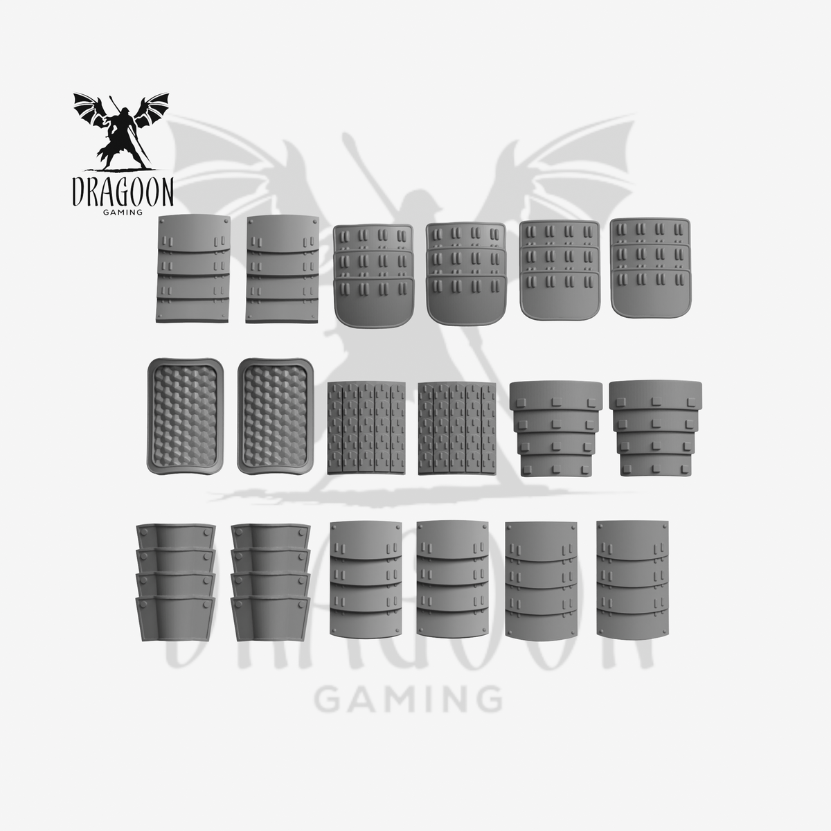 Samurai Style Armour Plates