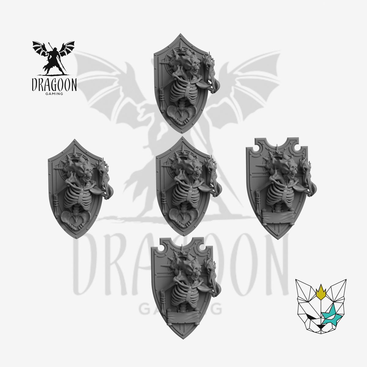 Damned Legion Shields