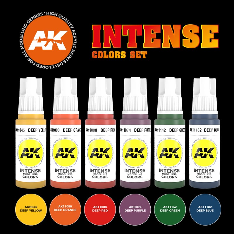 A complete set of highly pigmented acrylic paints designed for delivering exceptional color saturation and creating bold, vibrant effects on scale models, miniatures, artwork, and other creative projects.