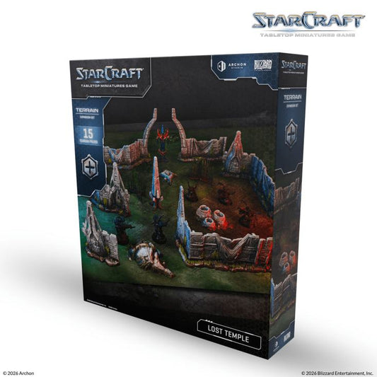 StarCraft Tabletop Game: Lost Temple Map & Terrain Expansion