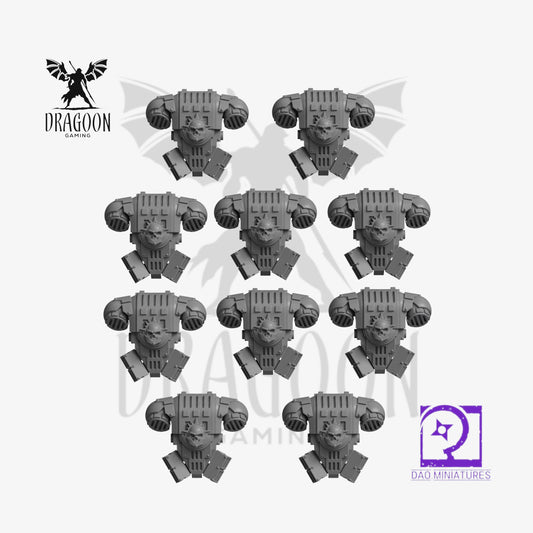 Sunforged Legion Skull Backpacks X10