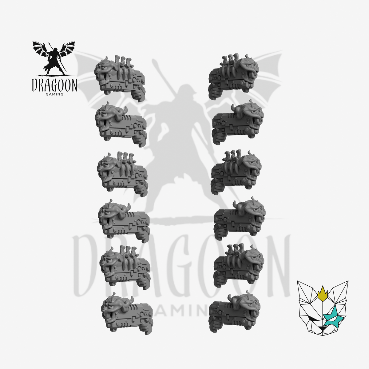 Damned Legion Flaming Pistols