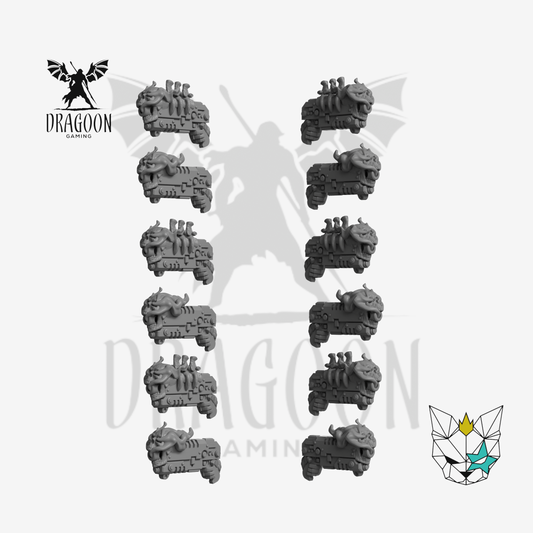 Damned Legion Flaming Pistols