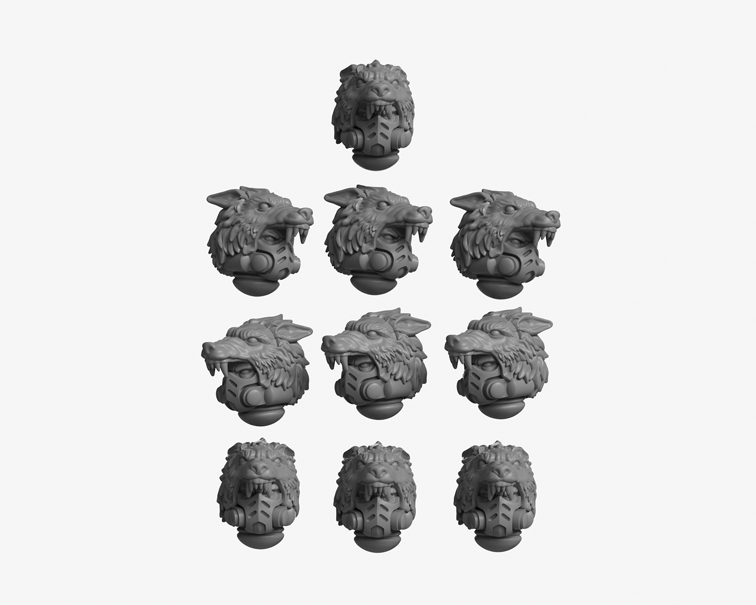 Wolf Helmets