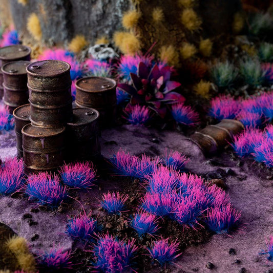 Gamers Grass Tufts - Alien Neon (4mm) Wild