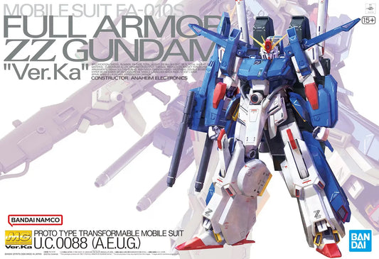 MG 1/100 FA-010S Full Armor ZZ Gundam Ver. Ka