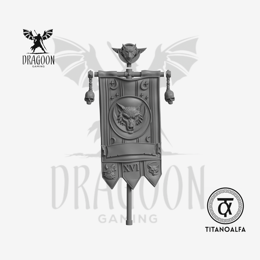 16th Legion Banner (Heresy Scale)