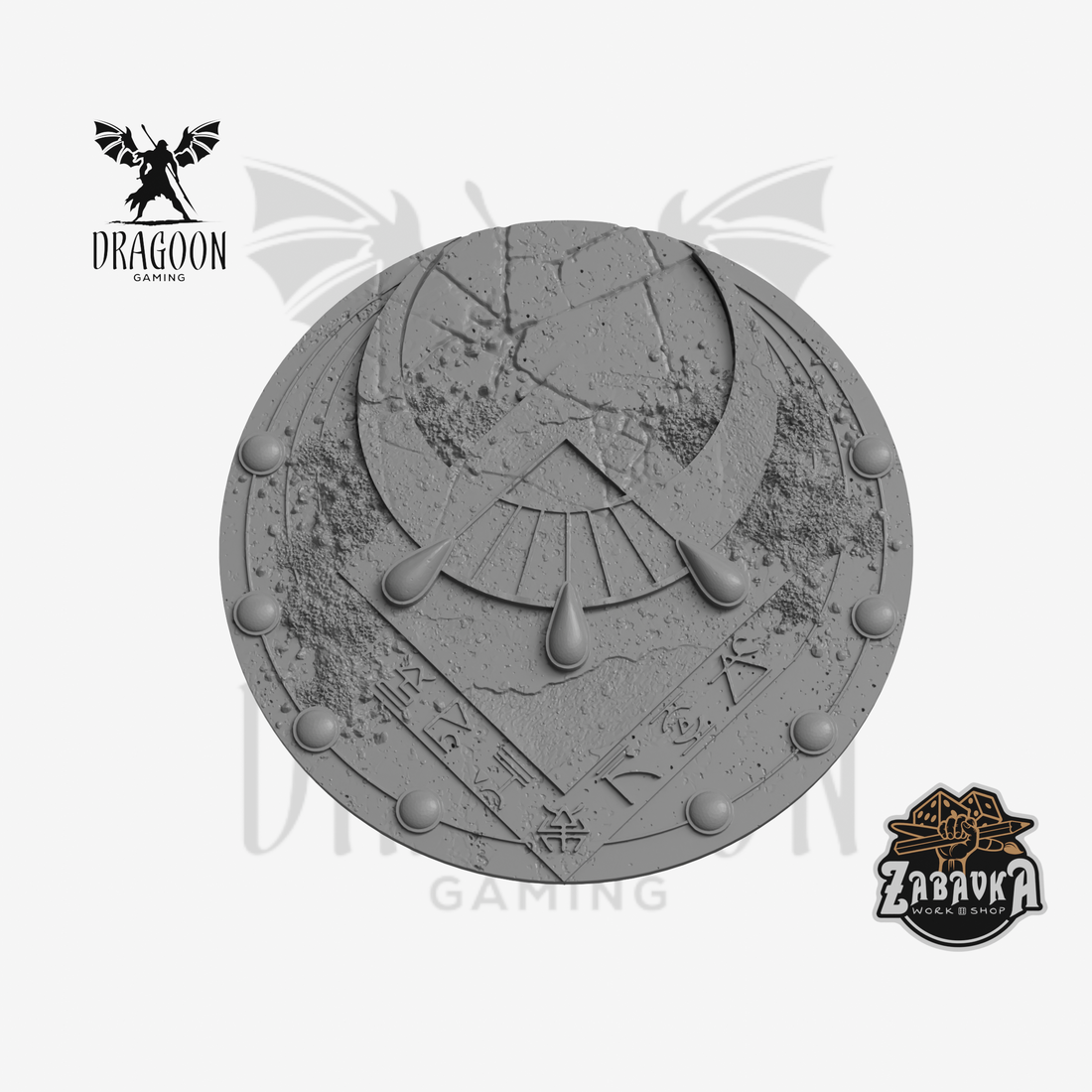 Dragoon Gaming Arcane Halls Base Topper (90mm) - Warhammer 40k / AoS ...