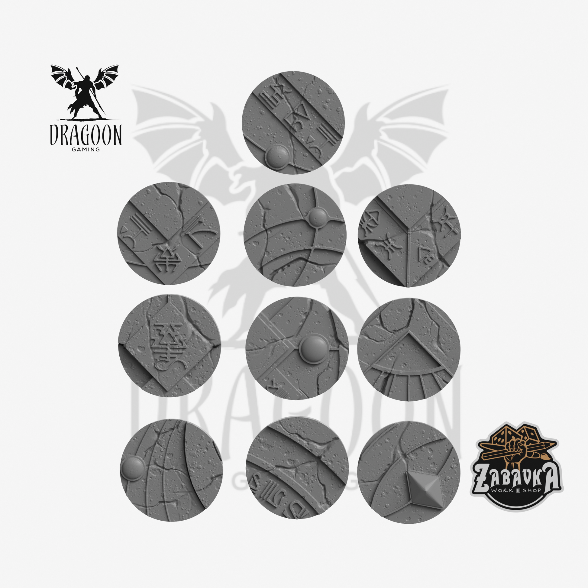 Arcane Halls 25mm Base Toppers