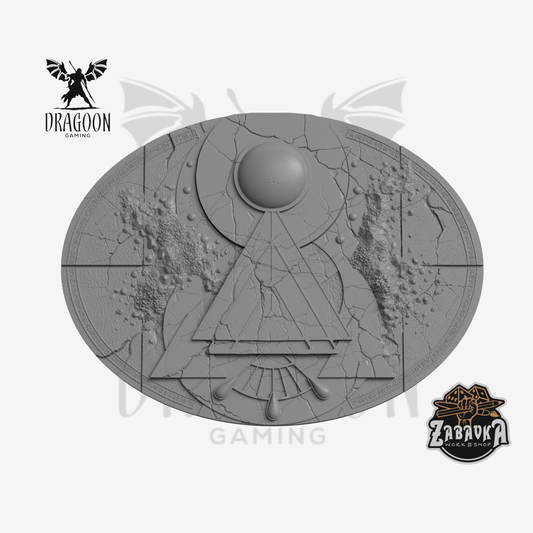 Arcane Halls 120x92mm Base Topper