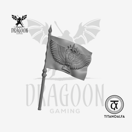 Crimson Angels Flag Banner