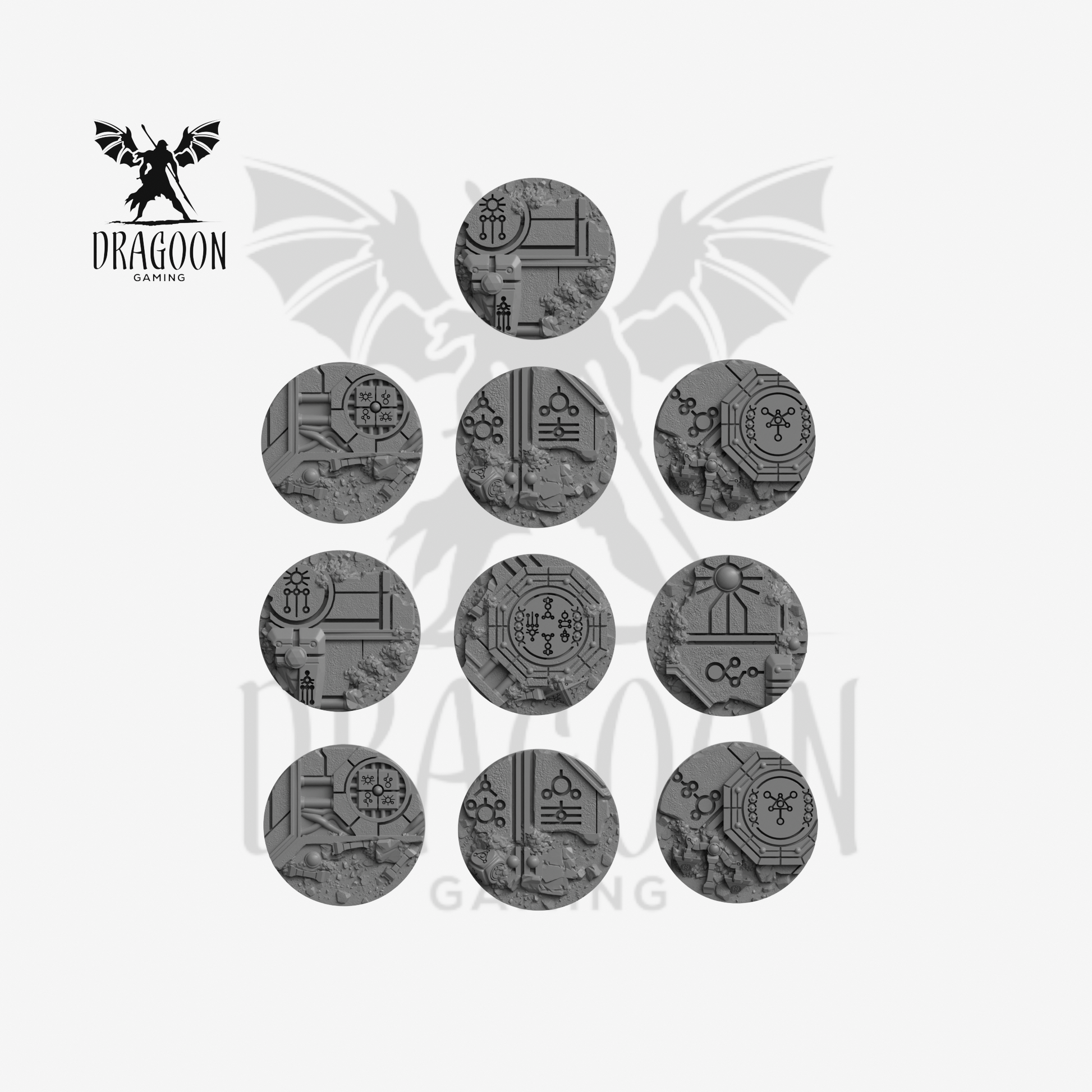 Dynastic Tomb 32mm Base Toppers