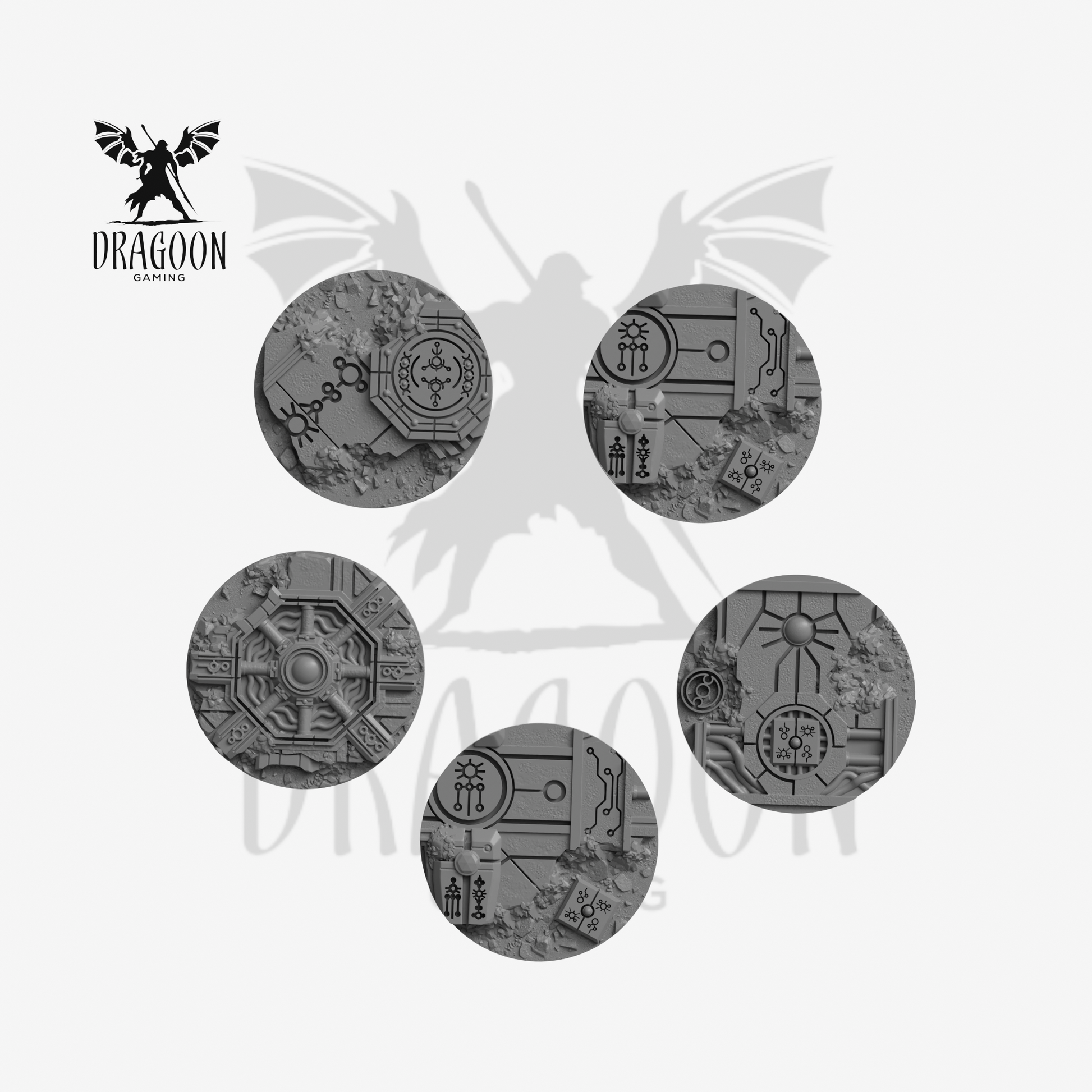 Dynastic Tomb 40mm Base Toppers