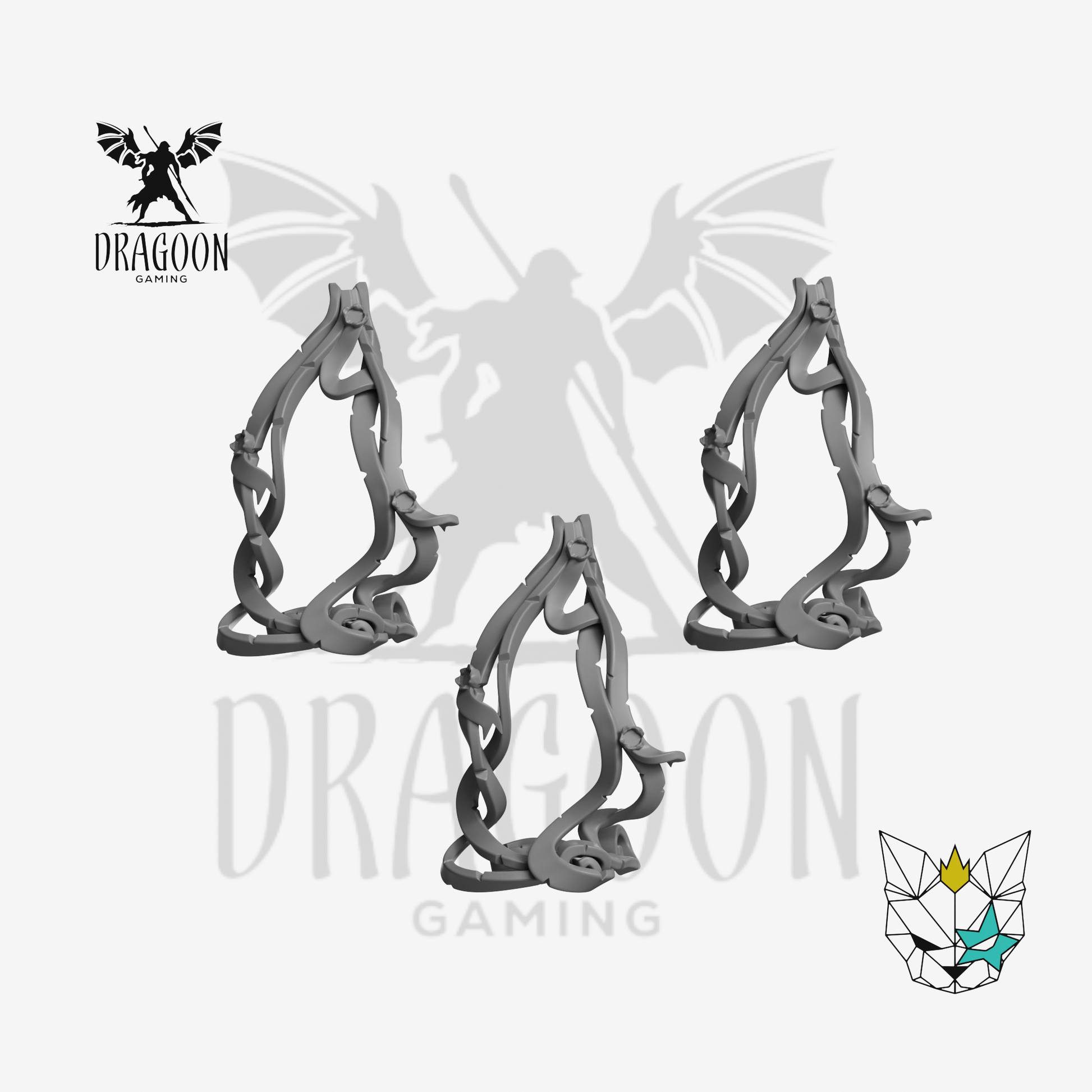Dragoon Gaming 28mm Resin Floating Purity Seals for Warhammer 40k Space Marine Jump Pack / Sanguinary Guard Conversion (3 Pack)