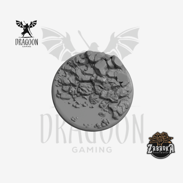 Dragoon Gaming Lava Flow Base Topper (60mm) - Warhammer 40k / AoS ...