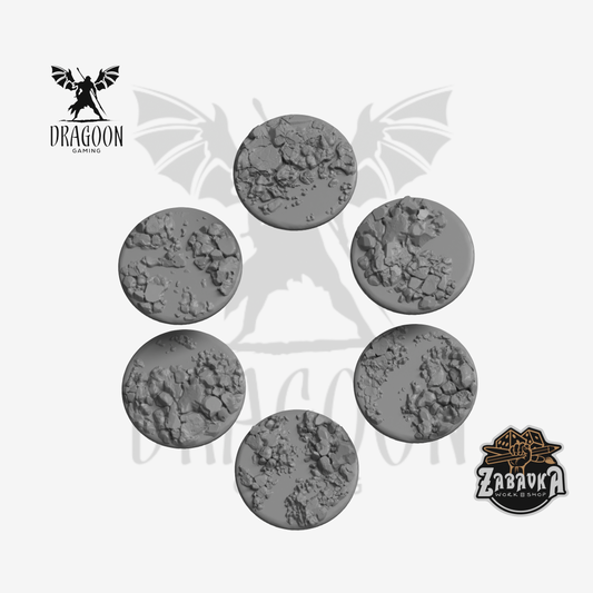 Lava Flow 40mm Base Toppers