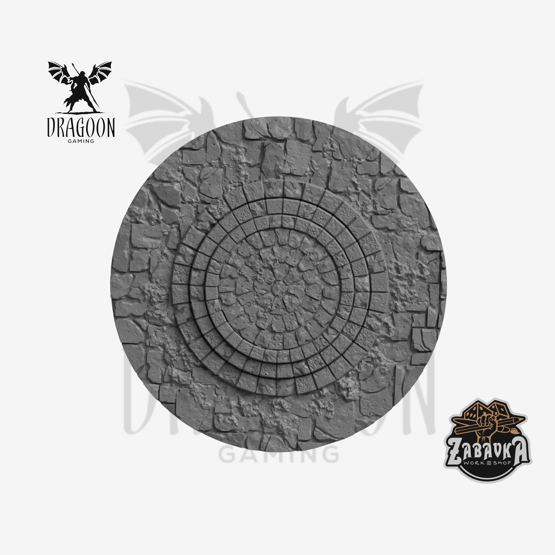 Medieval Chaos Streets 100mm Base Topper