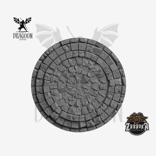 Medieval Chaos Streets 60mm Base Topper
