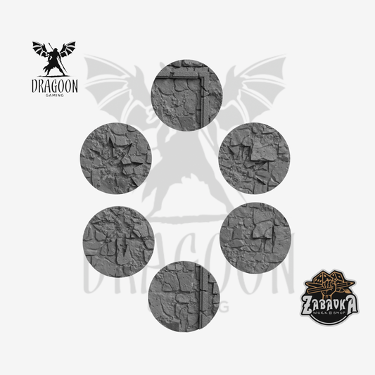 Medieval Chaos Streets 40mm Base Toppers